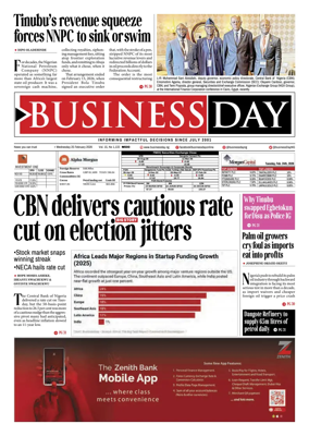Cover of Business Day (Nigeria)