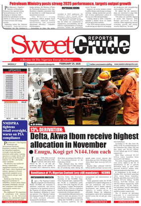 Cover of SweetCrude (Wednesday)