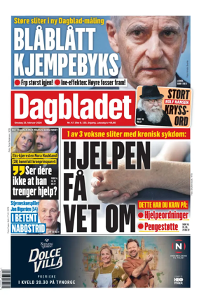 Cover of Dagbladet