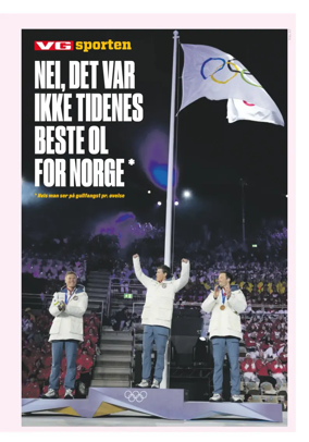 Cover of VG Sporten