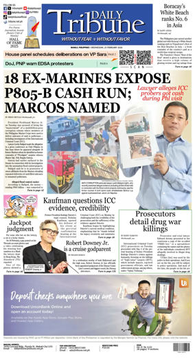 Cover of Daily Tribune (Philippines)