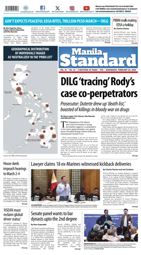 Cover of Manila Standard
