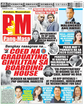 Cover of PM Pang-Masa