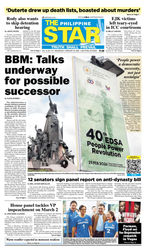Cover of The Philippine Star