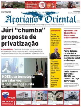 Cover of Acoriano Oriental