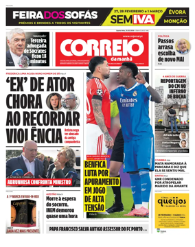 Cover of Correio da Manha