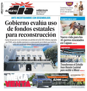 Cover of El Nuevo Dia