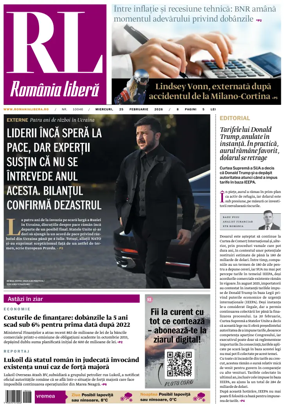 Cover of Romania Libera