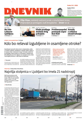 Cover of Dnevnik (Slovenija)