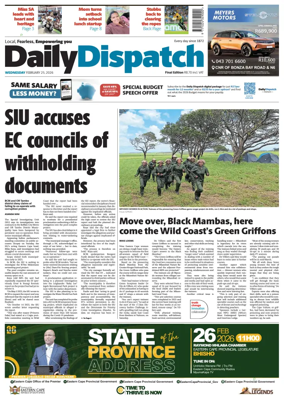 Cover of Daily Dispatch