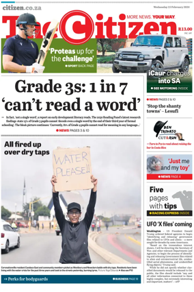 Cover of The Citizen (Gauteng)