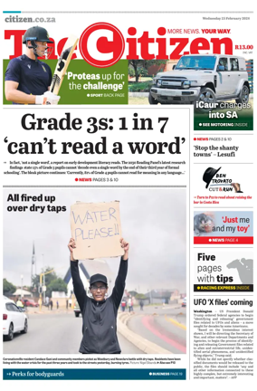 Cover of The Citizen (KZN)