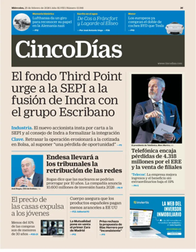 Cover of Cinco Dias