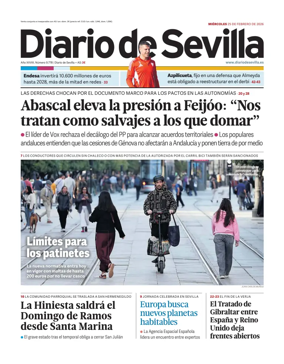 Cover of Diario de Sevilla