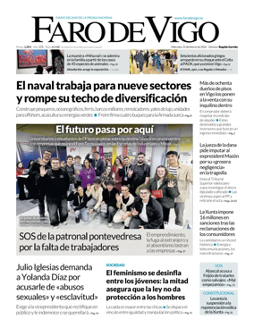 Cover of Faro de Vigo