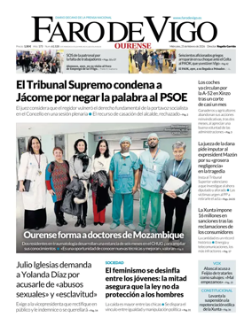 Cover of Faro de Vigo (Ourense)