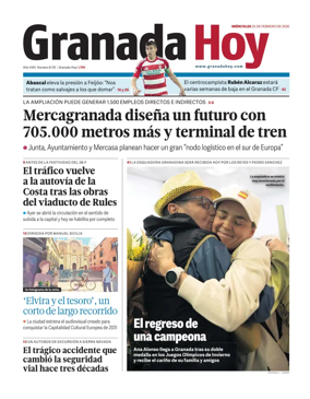 Cover of Granada Hoy