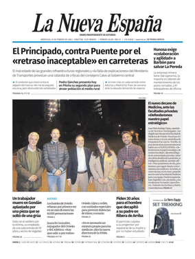 Cover of La Nueva Espana (Oviedo)