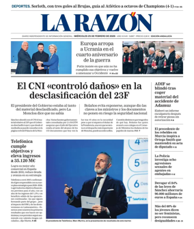 Cover of La Razon (Andalucia)