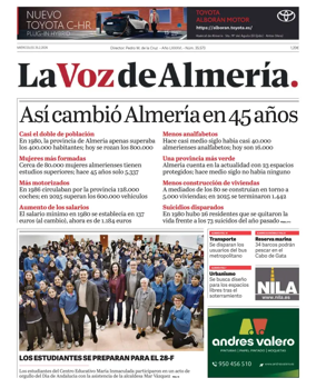 Cover of La Voz de Almeria