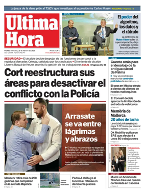 Cover of Ultima Hora