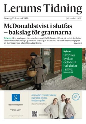Cover of Lerums Tidning