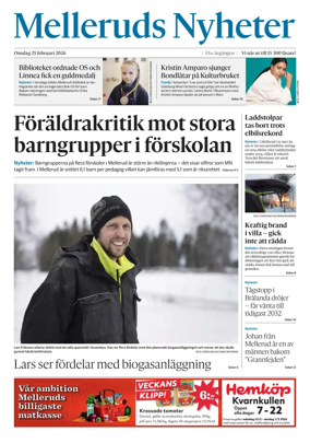 Cover of Melleruds Nyheter