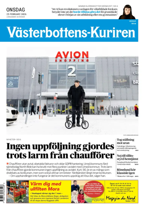 Cover of Vasterbottens-Kuriren