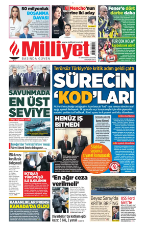 Cover of Milliyet