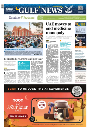Cover of Gulf News