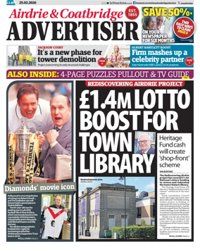 Cover of Airdrie & Coatbridge Advertiser