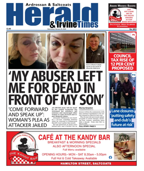 Cover of Ardrossan & Saltcoats Herald