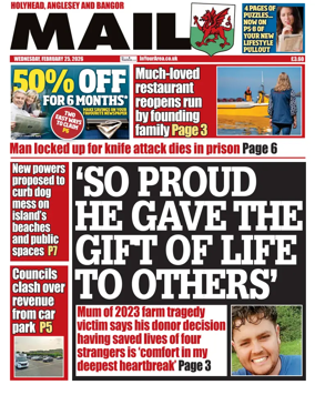 Cover of Bangor Mail