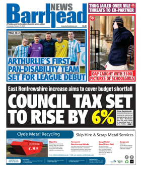 Cover of Barrhead News