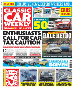Cover of Classic Car Weekly (UK)