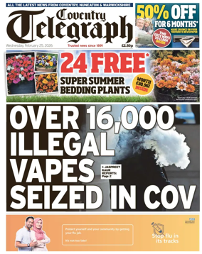 Cover of Coventry Telegraph