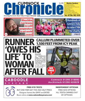 Cover of Cumnock Chronicle