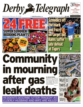 Cover of Derby Telegraph