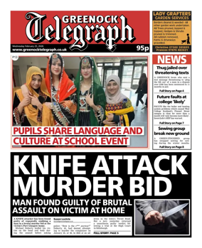 Cover of Greenock Telegraph