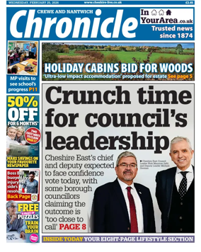 Cover of Nantwich Chronicle
