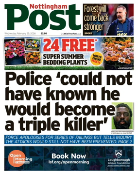 Cover of Nottingham Post