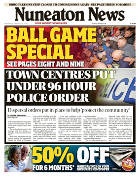 Cover of Nuneaton News