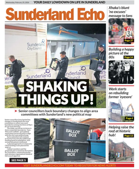 Cover of Sunderland Echo