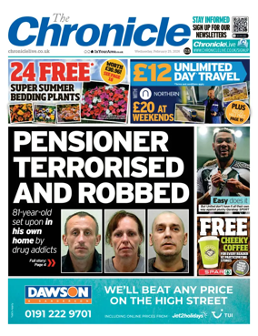 Cover of The Chronicle (South Tyneside and Durham)