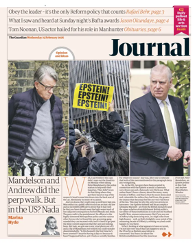 Cover of The Guardian e-paper Journal