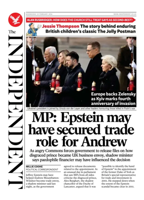Cover of The Independent