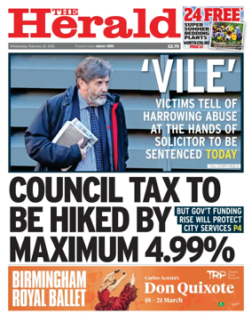 Cover of The Plymouth Herald