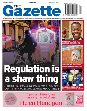 Cover of Uxbridge Gazette