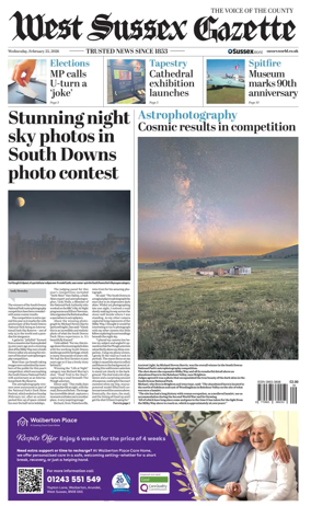 Cover of West Sussex Gazette