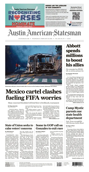 Cover of Austin American-Statesman